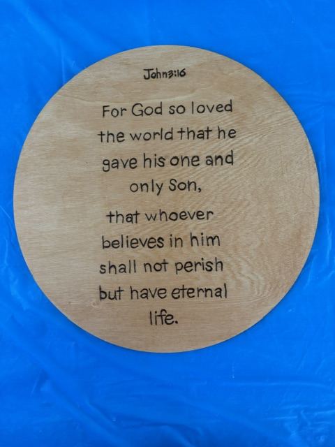 Blessed Burnings wood-burning piece 10