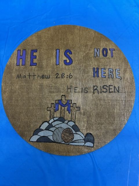 Blessed Burnings wood-burning piece 13