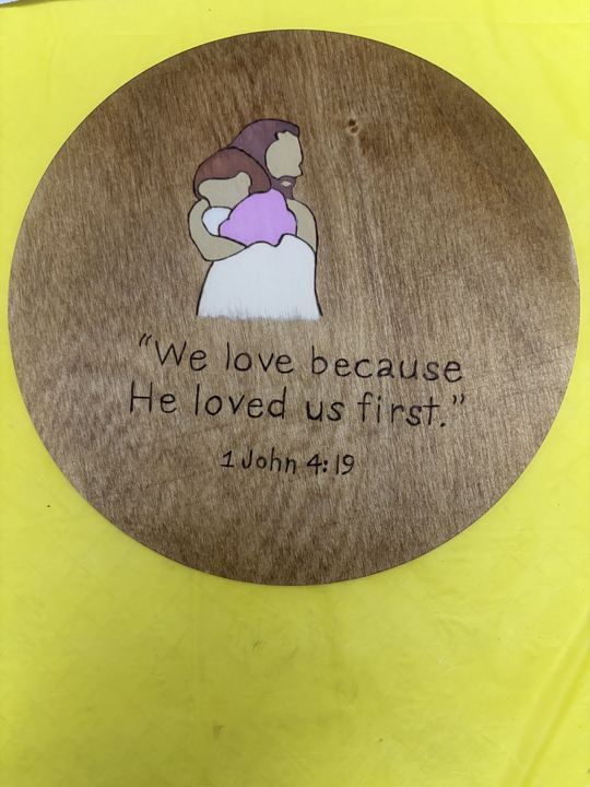 Blessed Burnings wood-burning piece 16